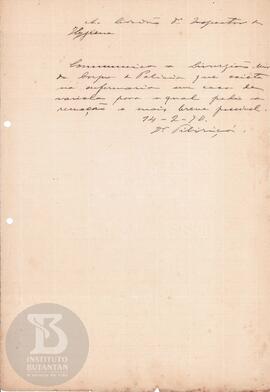 Comunicação de 14 de fevereiro de 1890