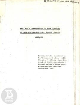 Bases para o aperfeiçoamento das Ações Integradas de Saúde como estratégia para a Reforma Sanitár...