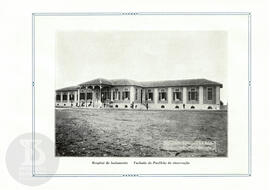 Hospital de Isolamento - Fachada do Pavilhão de observação
