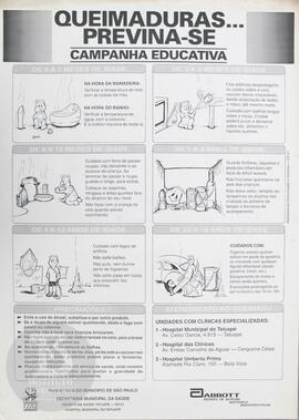 Queimaduras ... Previna-se