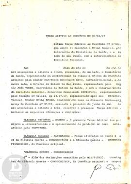 [Termo aditivo ao convênio N° 07/83 sétimo termo aditivo]