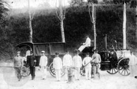 [Funcionários do Desinfectório Central em campo]