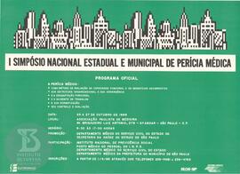 I Simpósio nacional estadual e municipal de perícia médica