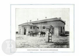 Instituto Serumtherapico - Vista posterior da Cocheira-enfermaria