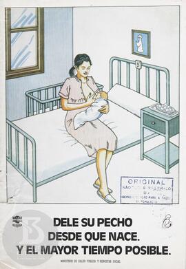 Dele su pecho desde que nasce. Y el mayor tiempo posible