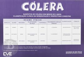 Cólera: suspeitos com menos de 5 anos