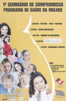 1º Seminário de compromisso Programa de Saúde da Mulher