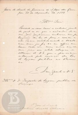 Comunicação de 31 de dezembro de 1886