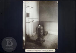 Aparelho Hoton para desinfecção de objetos, com formalina