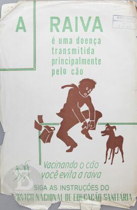 A raiva é uma doença transmitida principalmente pelo cão