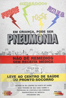 Em criança, pode ser pneumonia