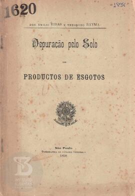 Depuração pelo solo dos productos de esgotos