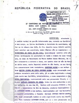 Histórico do Desinfectório Central à Seção de Epidemiologia e Profilaxia Gerais;