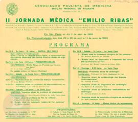 II Jornada Médica "Emílio Ribas"