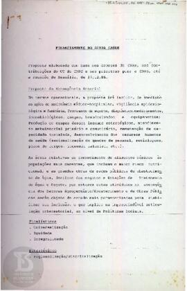 Financiamento do Setor Saúde