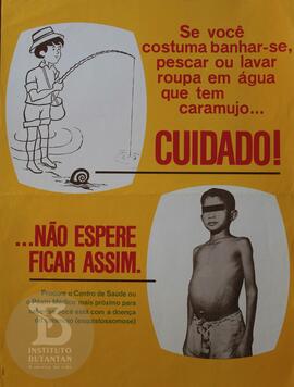 Se você costuma banhar-se, pescar ou lavar roupa em água que tem caramujo... Cuidado! Não espere ...