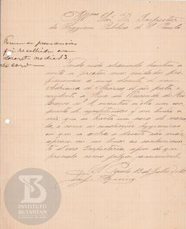 Comunicação de 13 de julho de 1889