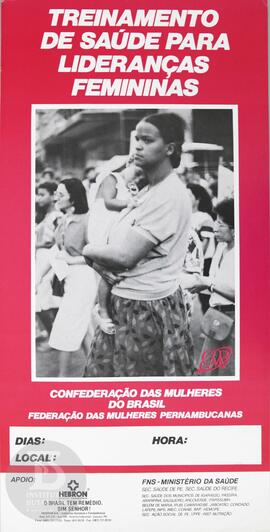 Treinamento de saúde para lideranças femininas