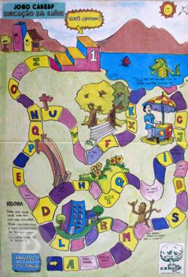 Jogo de tabuleiro "Vida que te quero vida"- CABESP Educação e saúde