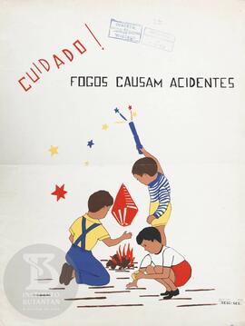 Cuidado! Fogos causam acidentes