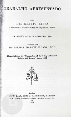 The extinction of yellow fever in the state of São Paulo (Brazil), and in the city of Rio de Janeiro