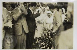 Evento de inauguração da herma em homenagem a Emílio Ribas, no Hospital de Isolamento Emílio Ribas