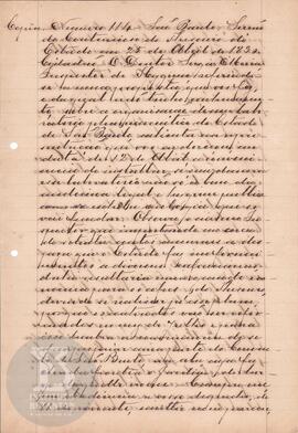 Parecer de 25 de abril de 1890