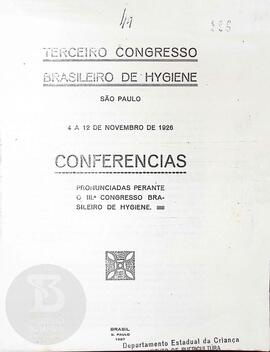 Terceiro Congresso Brasileiro de Higiene