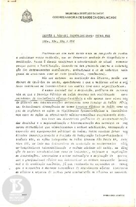 Gestão e formato organizacional: papel dos DRSs, DSs,CSs e CSC