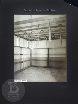 [Câmara de formol do Desinfectório Central]