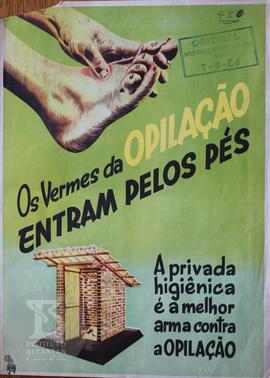 Os vermes da opilação entram pelos pés