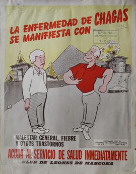 La enfermedad de Chagas se manifiesta com malestar general, fiebre y otros trastornos