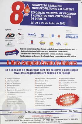 8º Congresso Brasileiro Multiprofissional em Diabetes