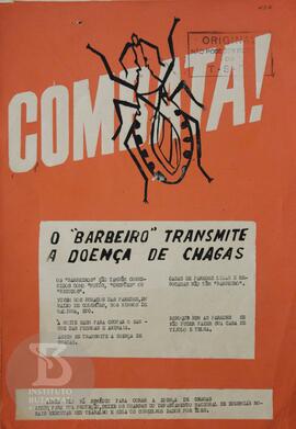 O "barbeiro" transmite a doença de chagas