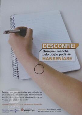 Desconfie! Qualquer mancha pelo corpo pode ser hanseníase (braço)