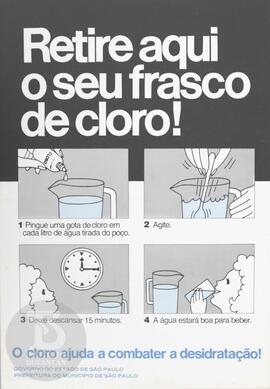 Retire aqui o seu frasco de cloro!
