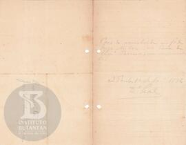 Comunicação de 16 de janeiro de 1892