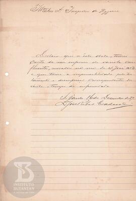 Comunicação de 16 de dezembro de 1889