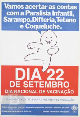 Dia 22 de Setembro, dia nacional de vacinação