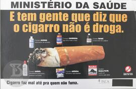E tem gente que diz que cigarro não é droga. Cigarro faz mal até pra quem não fuma.
