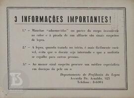 3 informações importantes